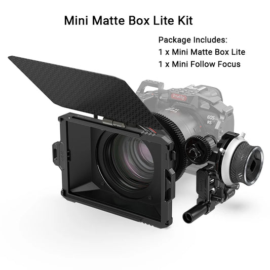 Mini Matte Box Kit for DSLR and Mirrorless Cameras