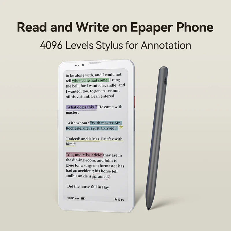 6.13 Inch Color E-Ink Ereader Android 14 4G 64GB