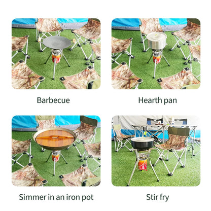 Portable 8400W Outdoor Gas Stove Folding Cooking Burner
