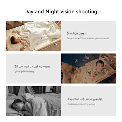 WiFi Baby Monitor with Real Time Intercom for Home Use