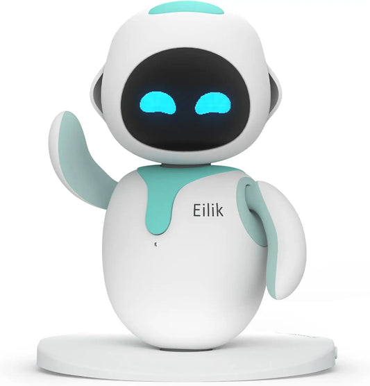Blue Interactive Robot Pet Smart Desktop Companion