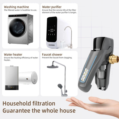DN15 Whole House Sediment Water Filter 40 Micron