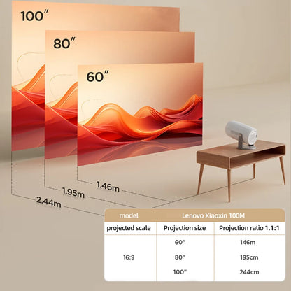 Ultra HD Portable Projector 680ANSI 1080p Home Theater