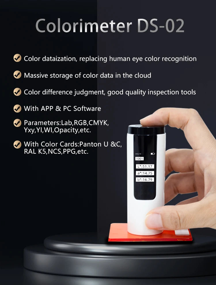 Portable D8 Colorimeter with 8mm Aperture