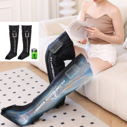 Single Air Compression Recovery Boot for Foot & Leg Circulation