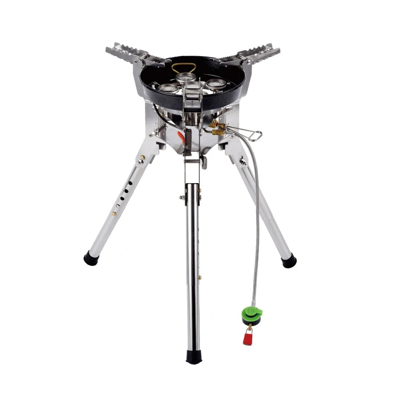 Portable 8400W Outdoor Gas Stove Folding Cooking Burner