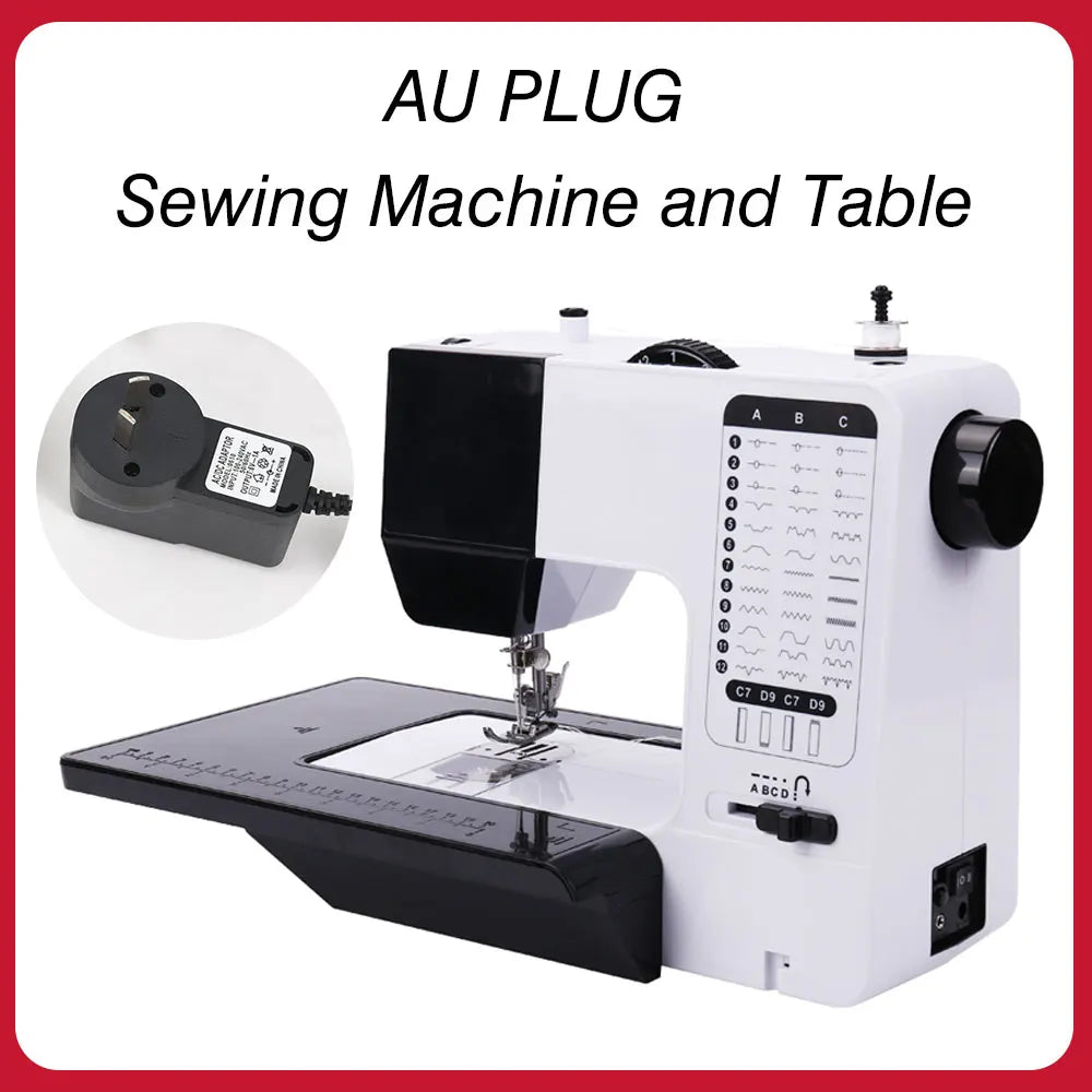 Portable Mini Sewing Machine with 40 Stitches & Presser Foot