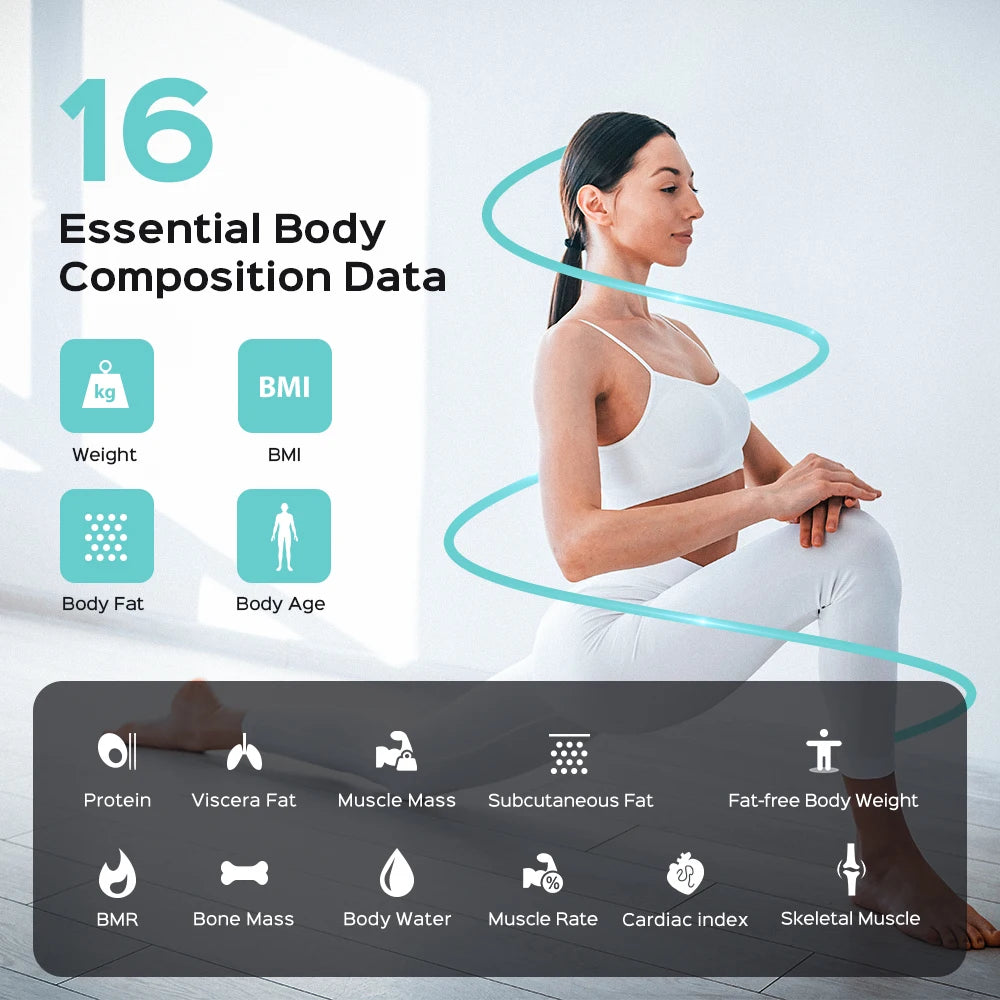 Wireless Smart Body Fat Scale WiFi Weight Composition Analyzer