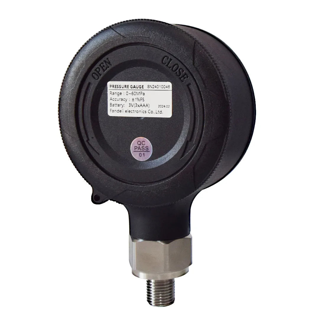 Heavy Duty Hydraulic Pressure Gauge 600 Bar Digital 2m Hose