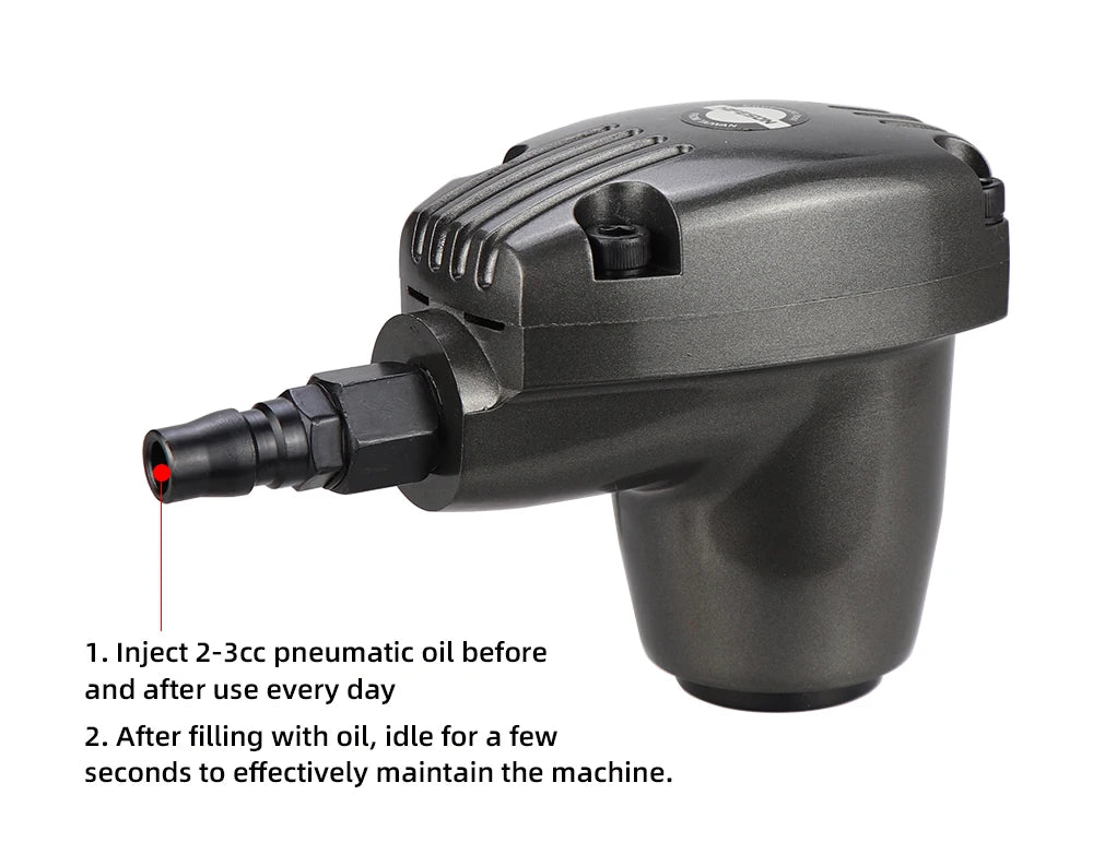 Heavy Duty 28A Pneumatic Palm Hammer Kit with 5 Parts
