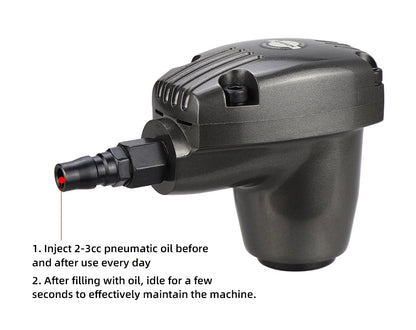 Heavy Duty 28A Pneumatic Palm Hammer Kit with 5 Parts