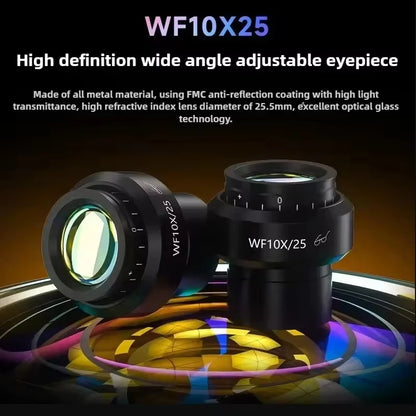 Compact Stereo Microscope for Electronics and PCB Work