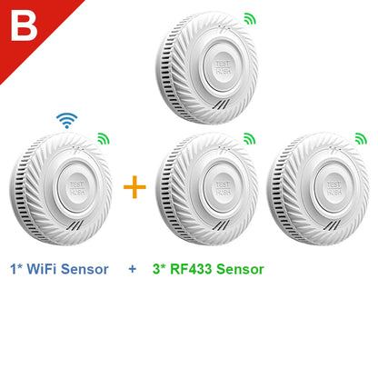 Home Fire Alarm with Multi-Device Interlinked Sensors
