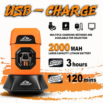 Rechargeable Hair Trimmer 13000RPM Professional Beard Clipper