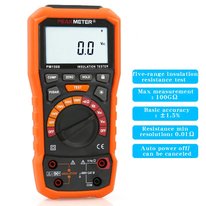 Portable Digital Insulation Resistance Tester Megohmeter