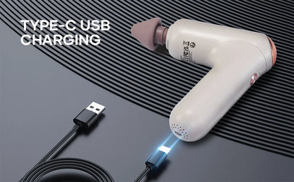 Rechargeable Deep Tissue Massage Gun with Heat Therapy