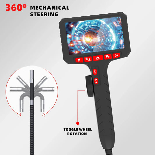 HD 8.0mm Borescope with LED for Automotive