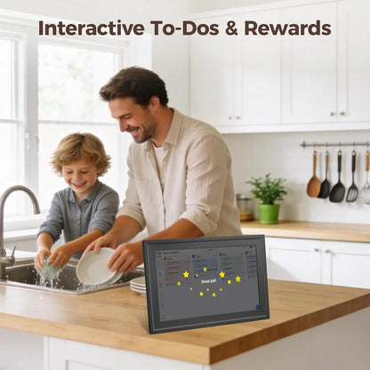 10.1 Inch Smart Digital Family Calendar Touchscreen Display