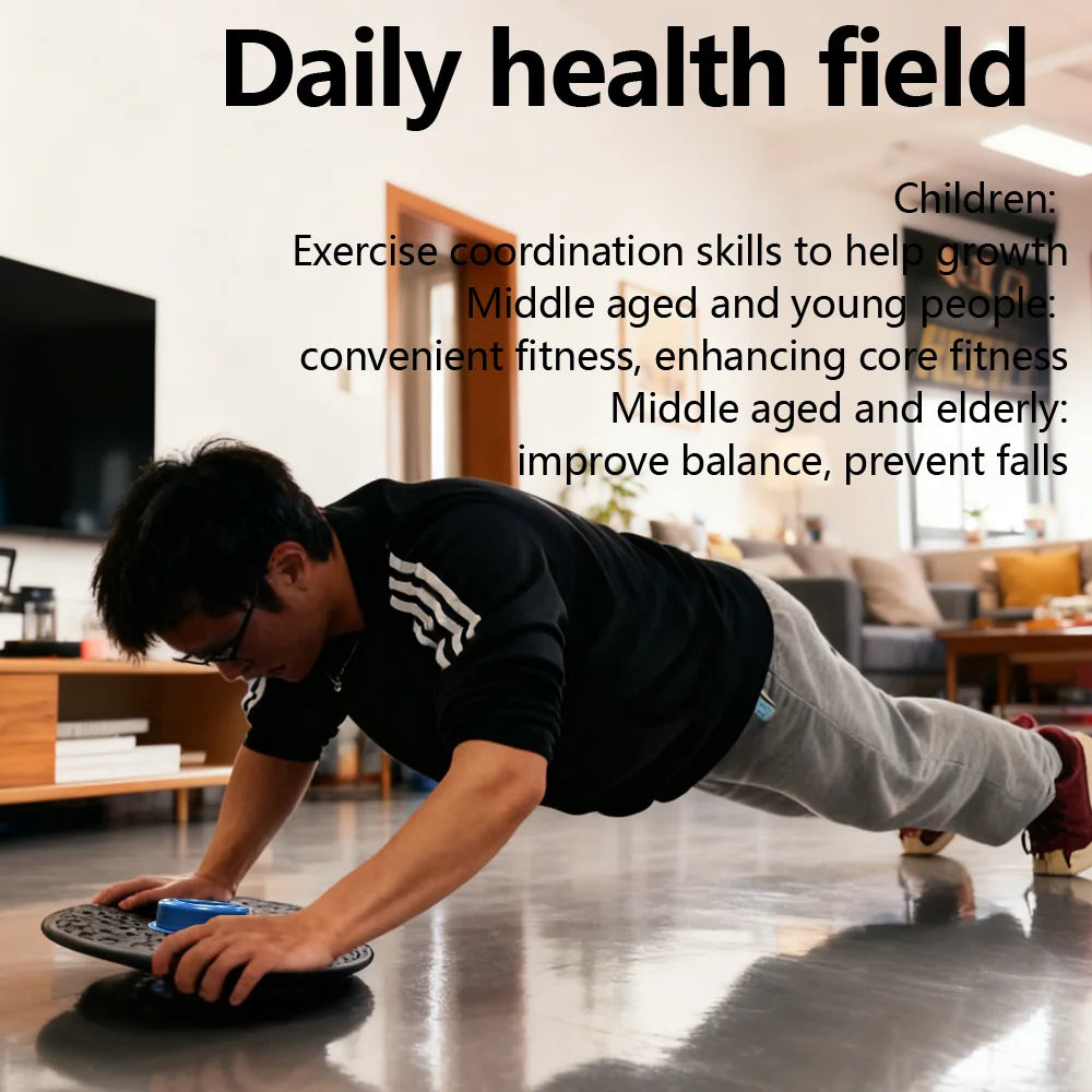 Smart Balance Board with Guidance Light for Home Fitness