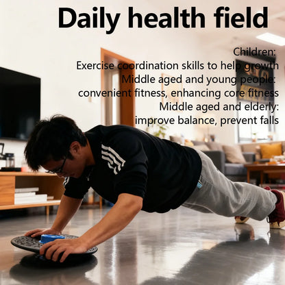 Smart Balance Board with Guidance Light for Home Fitness