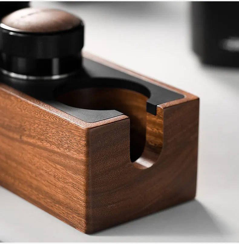 58mm Coffee Tamper Stand with Silicone Mat Base