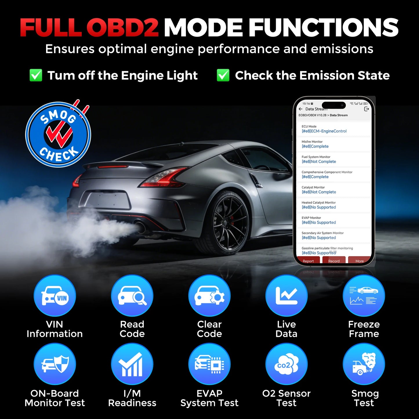 Advanced OBD2 Scanner with FCA CAN FD Support