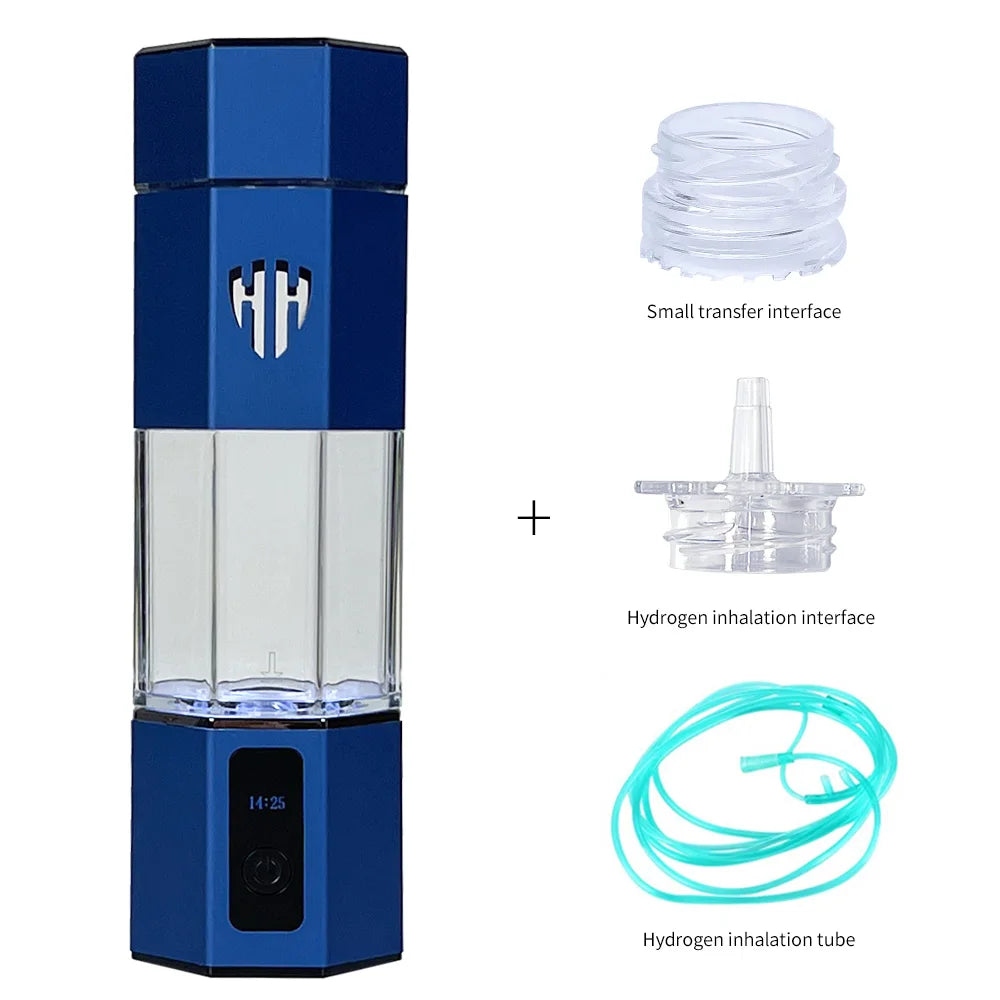 Smart SPE and PEM Hydrogen Water Maker Bottle 6000 PPB