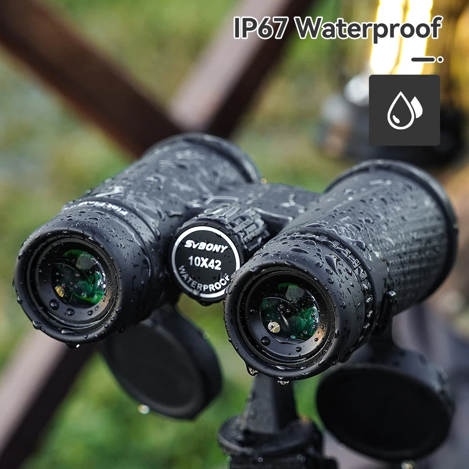 Compact 8x42 Binoculars with BAK4 Prism for Clear Bright Viewing