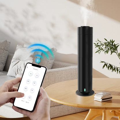 Black 120ml Bluetooth Tower Scent Diffuser with Remote Control