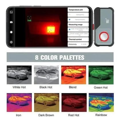 Infrared Thermal Imager for Mobile and PCB Inspection