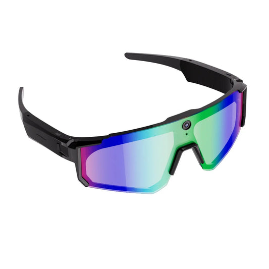 HD Mini Camera Glasses Gradient Lens