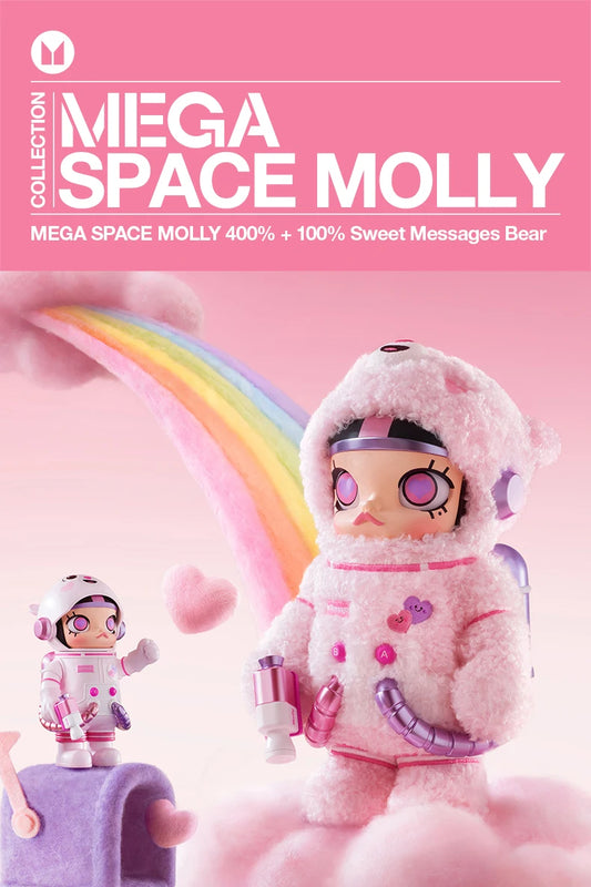 Mega Space Molly Designer Vinyl Bear Collectible