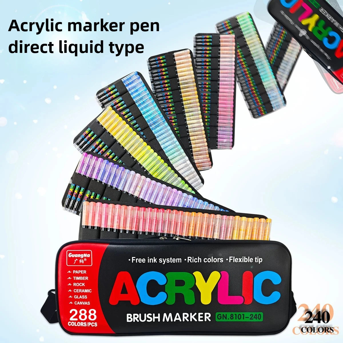 Colors Acrylic Paint Markers for Rock Painting DIY Set