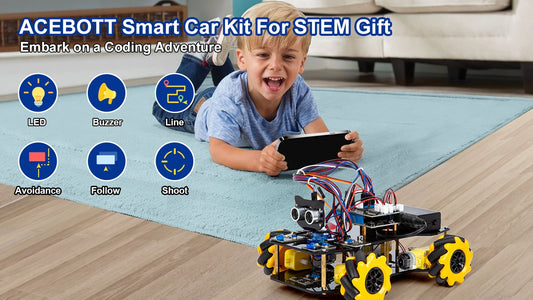 ESP32 Smart Robot Car STEM Coding Kit