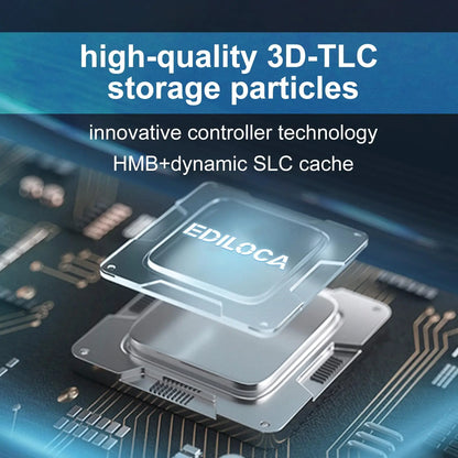 4TB NVMe M.2 2280 SSD PCIe Gen4 High-Speed