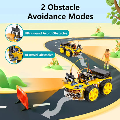 ESP32 Smart Robot Car STEM Coding Kit
