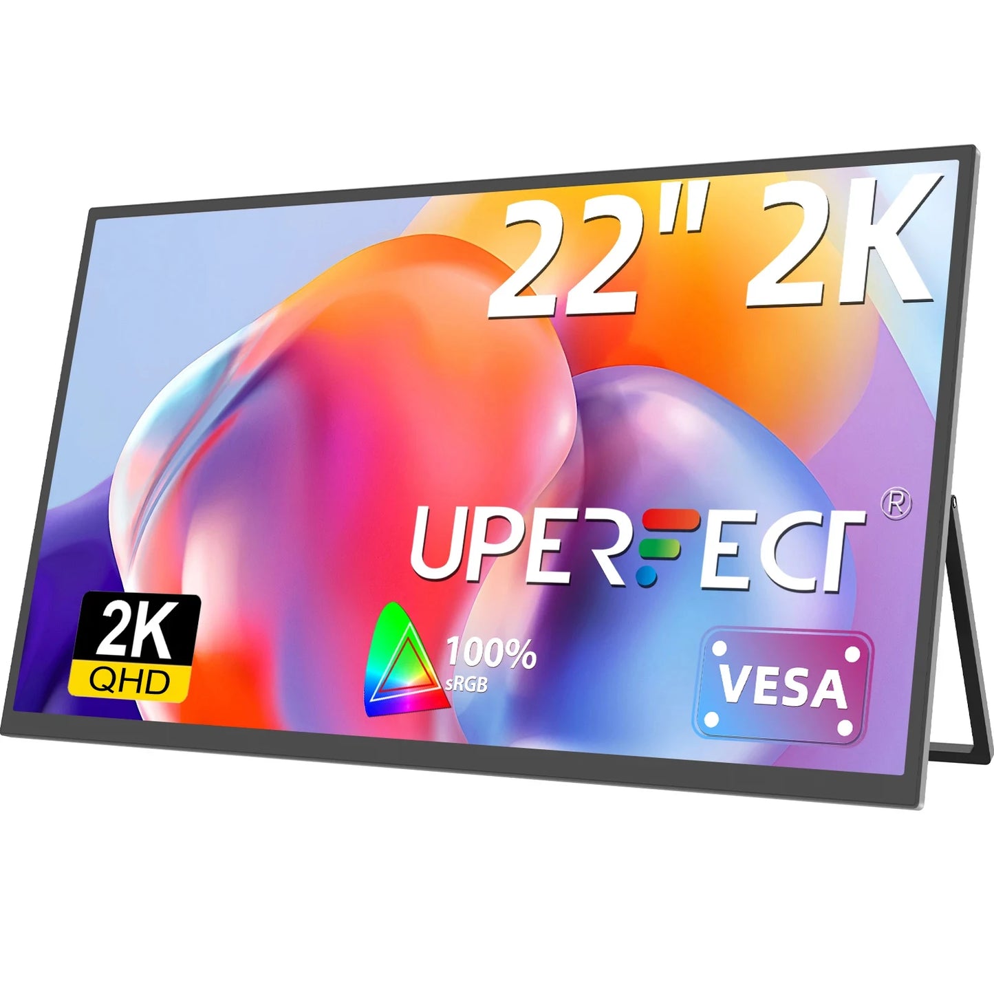 22” Portable Gaming Monitor 2560x1440 QHD LED Display