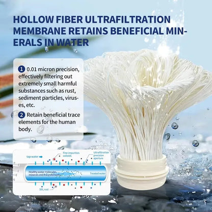 Whole House Stainless Steel Water Filtration System 1000L