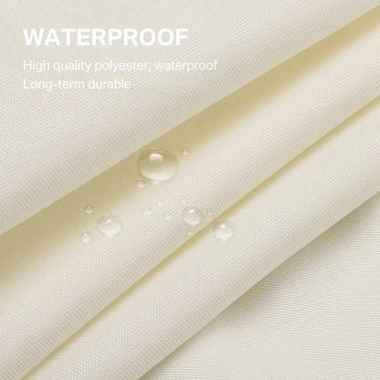 Coffee 3x5m Foldable Wave Pergola Shade Sail Set