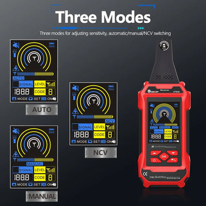 3.2" Cable Finder with Multimeter and LAN Testing