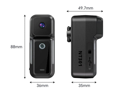 Rechargeable Bicycle Taillight with Wide Angle Loop Recording