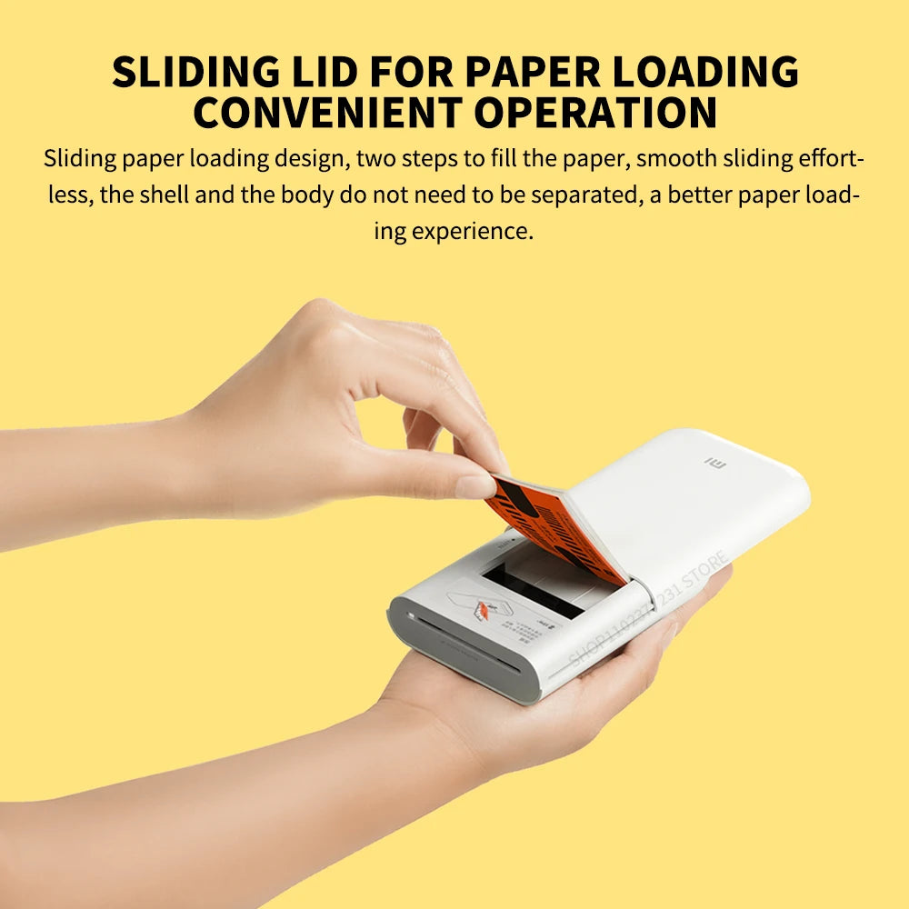 Portable Printer for Mini Photo Printers with Case