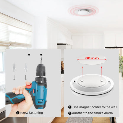 Interlinked Smoke Carbon Monoxide Alarm Kit 4-Pack