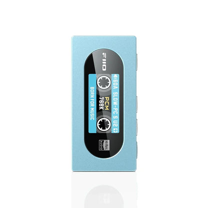 Portable USB DAC AMP Headphone Amplifier Hi Res Audio Blue