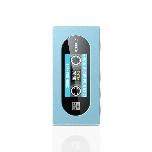 Portable USB DAC AMP Headphone Amplifier Hi Res Audio Blue