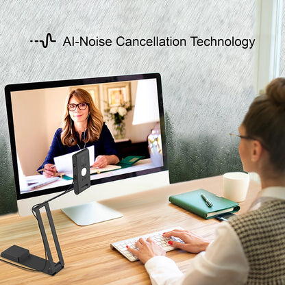 13MP 4K USB Document Camera with AI Noise Reduction Mic