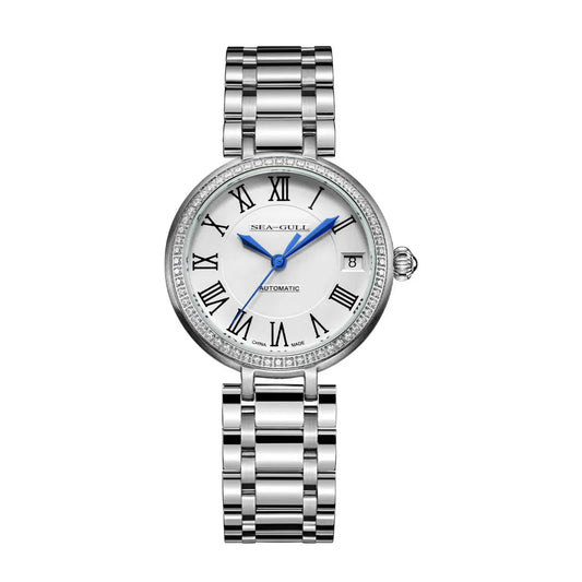 Elegant Ultra-Thin Ladies Mechanical Watch for Casual Wear