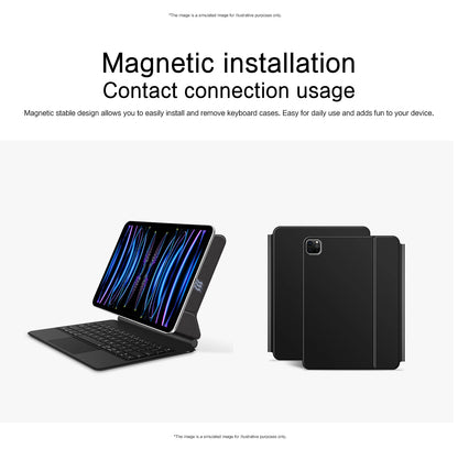 iPad Air 11 Inch M4 Smart Keyboard Case Multi-Touch