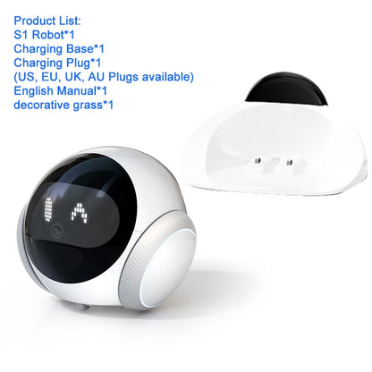 Smart WiFi Pet Camera with Auto Obstacle Avoidance