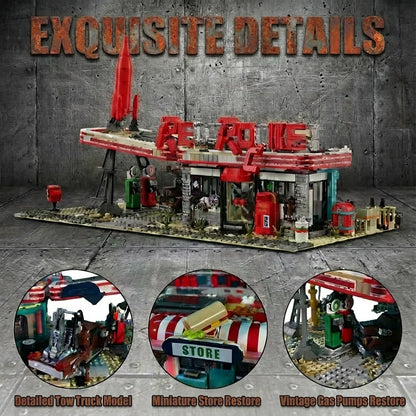 Doomsday House Modular Architecture Construction Set 2221 Pieces
